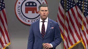 SNL, Colin Jost as Pete Hegseth