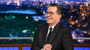 The Late Show with Stephen Colbert during Thursday’s December 18, 2025 show.