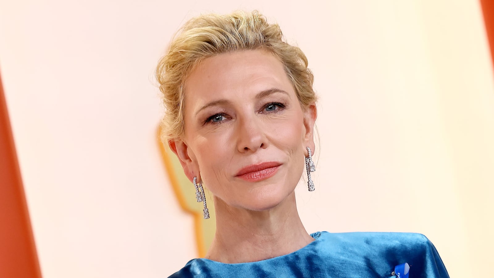 HOLLYWOOD, CALIFORNIA - MARCH 12: Cate Blanchett attends the 95th Annual Academy Awards on March 12, 2023 in Hollywood, California. (Photo by Arturo Holmes/Getty Images )