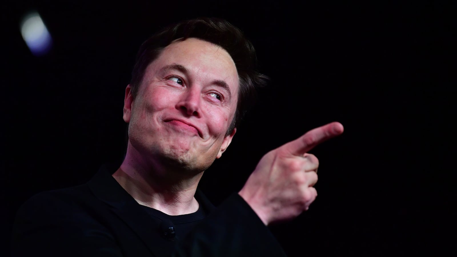 Tesla CEO Elon Musk speaks during the unveiling of the new Tesla Model Y in Hawthorne, California on March 14, 2019.