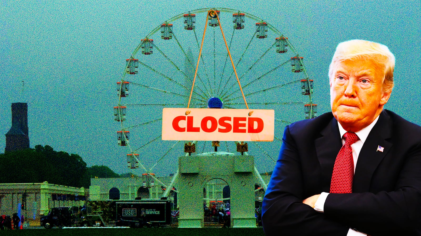 Donald Trump, Great American Fair photo illustration
