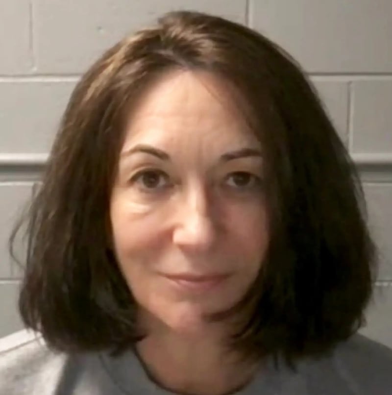 Mugshot of Ghislaine Maxwell