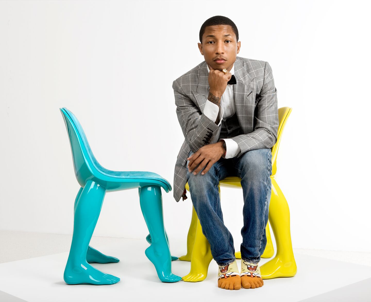 The Look of Pharrell Williams From ‘Places & Spaces I’ve