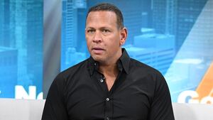 NEW YORK, NEW YORK - NOVEMBER 06: Alex Rodriguez is seen during a segment of "Good Day New York" to promote his new HBO documentary "Alex vs ARod on November 06, 2025 in New York City. (Photo by Michael Simon/Getty Images)
