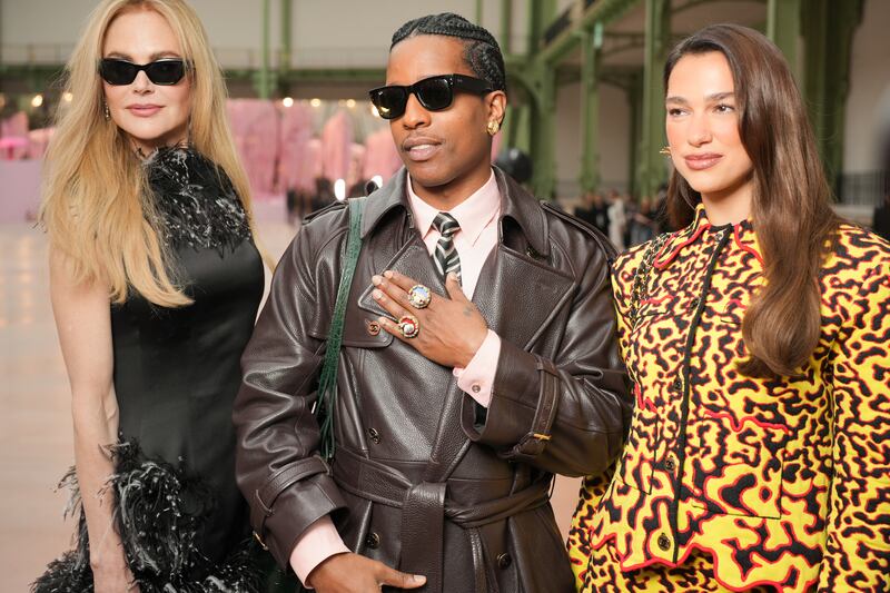 Nicole Kidman, A$AP Rocky and Dua Lipa