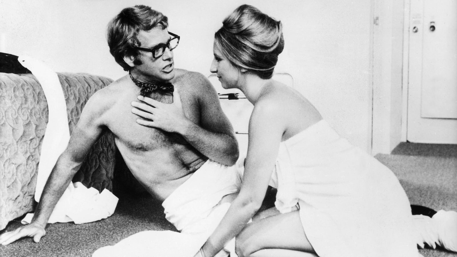 Ryan O’Neill and Barbra Streisand in What’s Up Doc