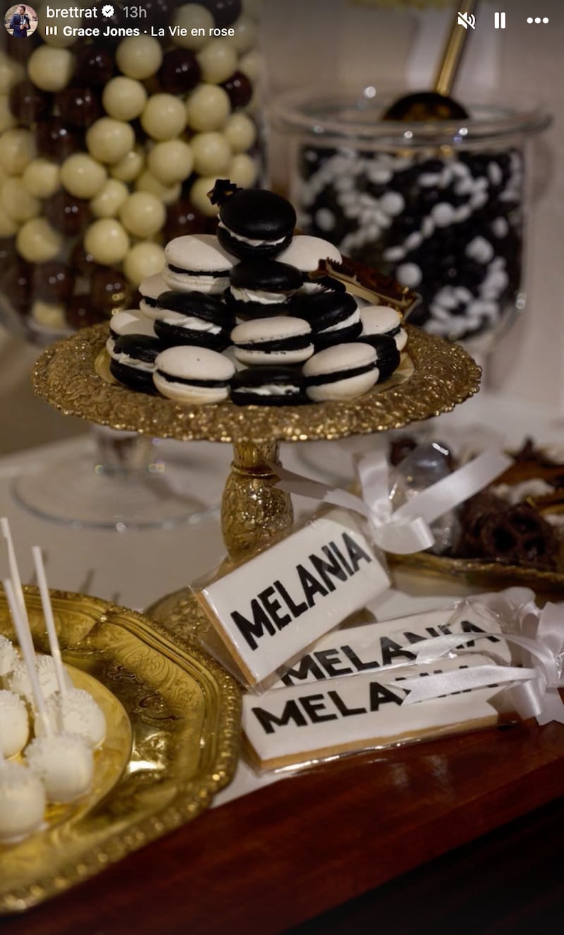 Brett Ratner posts from the Melania White House private screening.