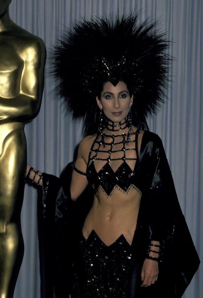 Cher at the 1986 Academy Awards