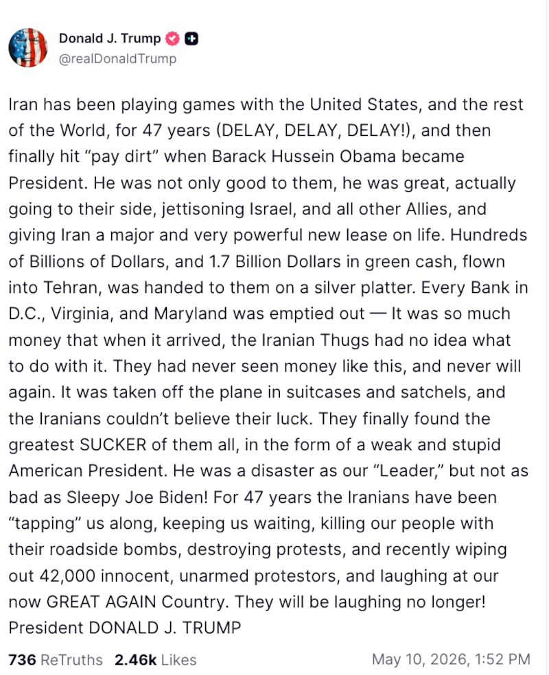 Donald Trump Truth Social
