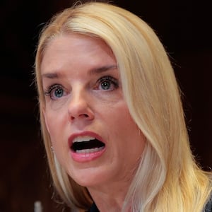 WASHINGTON, DC - JUNE 25: U.S. Attorney General Pam Bondi testifies before the Senate Appropriations Committee Subcommittee on Commerce, Justice, Science, and Related Agencies in the Dirksen Senate Office Building on Capitol Hill on June 25, 2025 in Washington, DC. The committee met to hear testimony to examine proposed budget estimates for fiscal year 2026 for the Department of Justice.  (Photo by Chip Somodevilla/Getty Images)