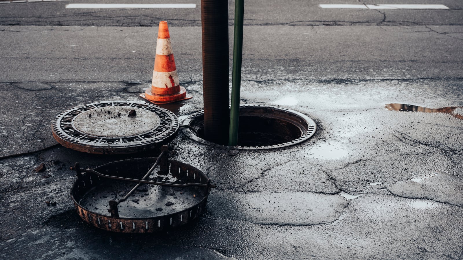 A Nebraska man spent an hour and a half early Friday being flung through Omaha’s sewer system during a heavy rainstorm.