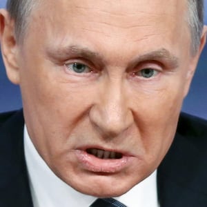 Russian President Vladimir Putin speaks during his annual end-of-year news conference in Moscow, Russia, December 17, 2015. REUTERS/Maxim Zmeyev