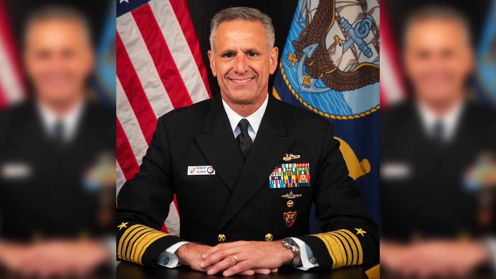 Admiral Robert Burke.