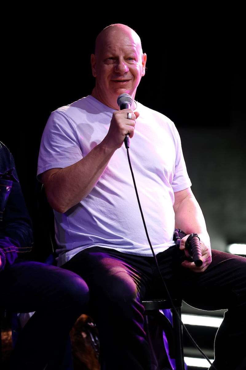 Jeff Ross speaks during The Business of Comedy segment at the 2025 New York Comedy Festival at the Upright Citizens Brigade Theatre on November 09, 2025. John Lamparski/Getty Images.