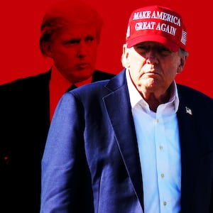 Donald Trump photo illustration
