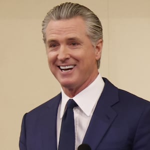 California Governor Gavin Newsom delivers his final State of the State Address at the California Capitol Building in Sacramento, Calif. Thursday, January 8, 2026.