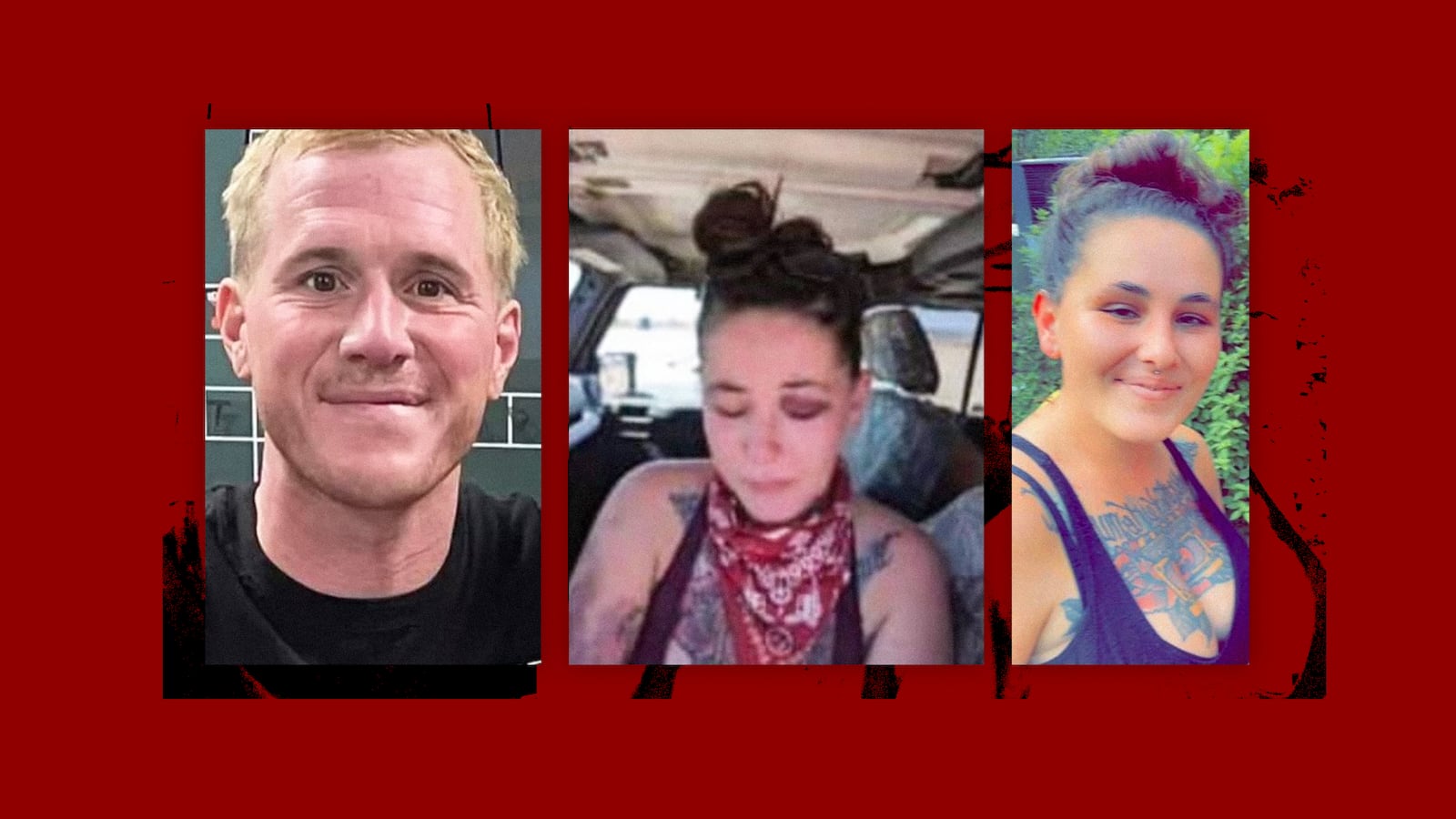 A photo montage of Steven Stratton and Nikki Alcaraz, whose family says is missing.