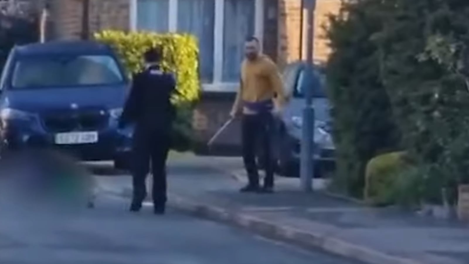 A 14-year-old boy has died after a suspect with a sword attacked several people in London, police say.