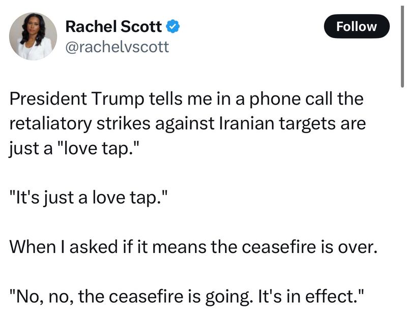 donald trump ceasefire rachel scott abc news