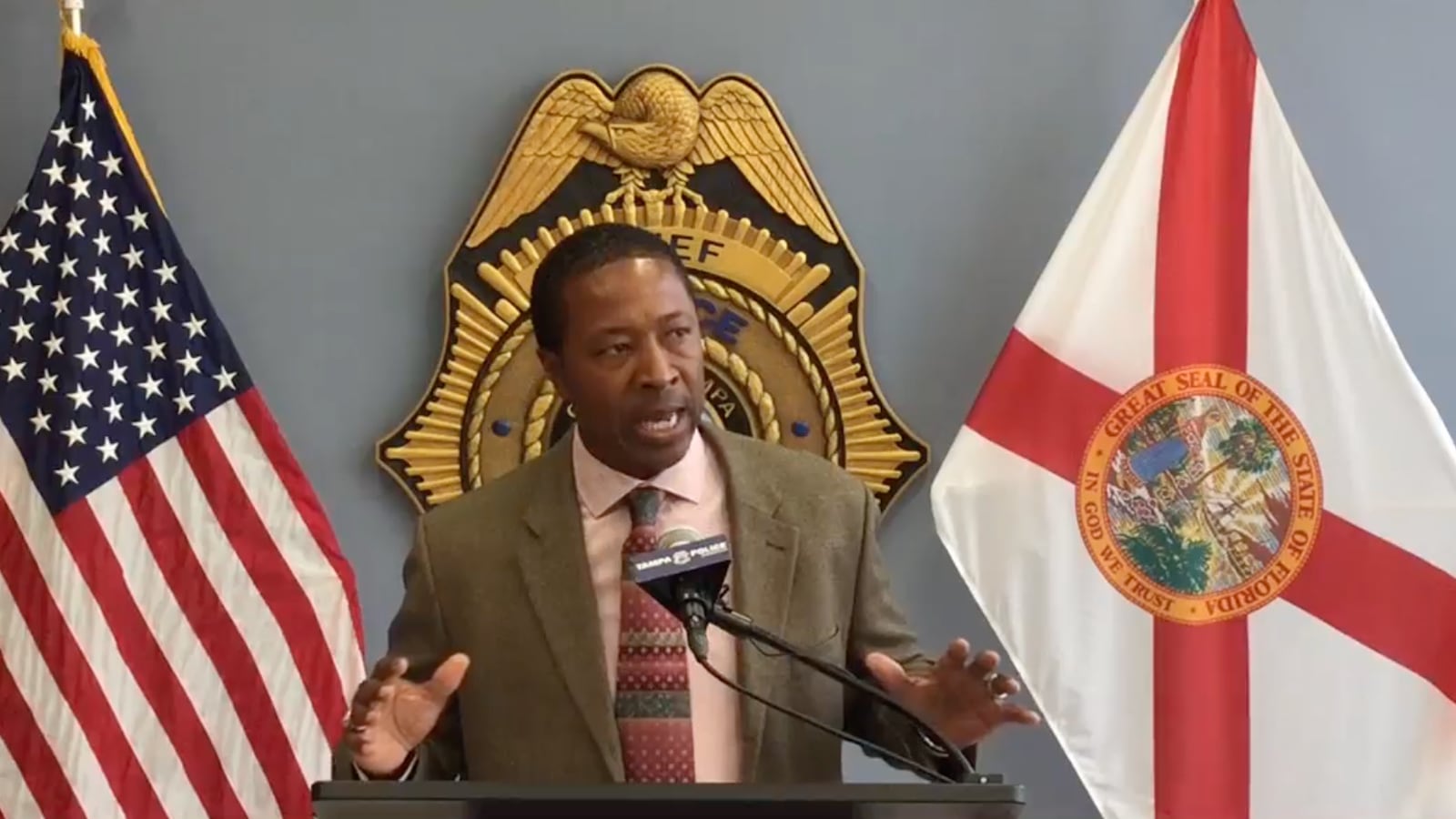 Tampa Police Deputy Chief Calvin Johnson