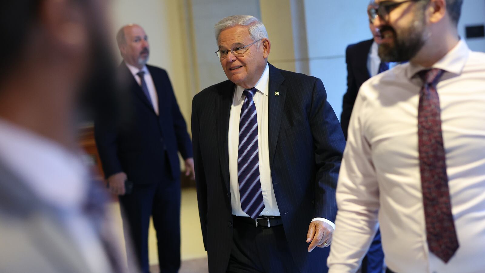 Sen. Bob Menendez is set to hold his first press conference since his indictment on Monday.