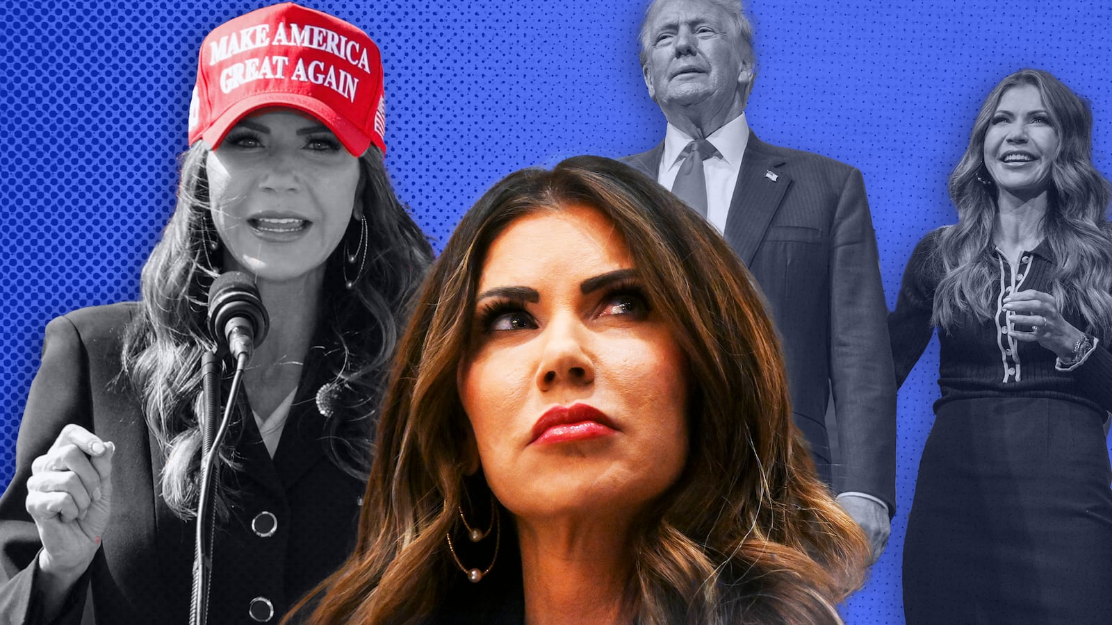 Kristi Noem illustration