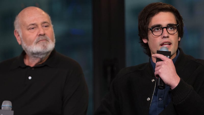 Rob Reiner and Nick Reiner discuss "Being Charlie" AOL Studios In New York on May 4, 2016 in New York City.