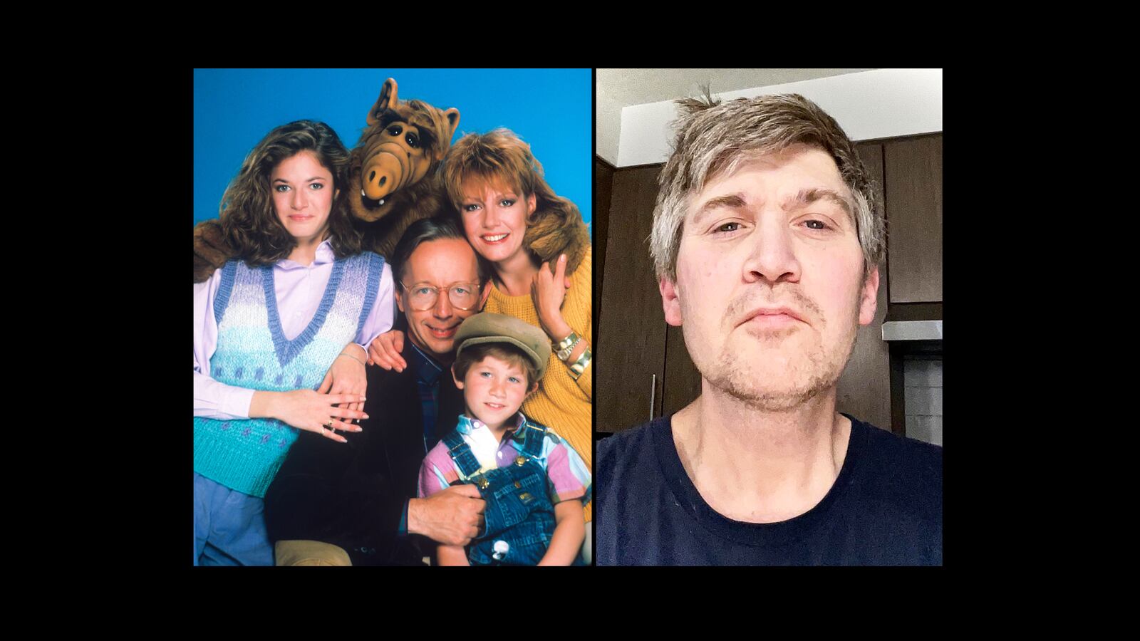The cast of ALF and Benji Gregory.