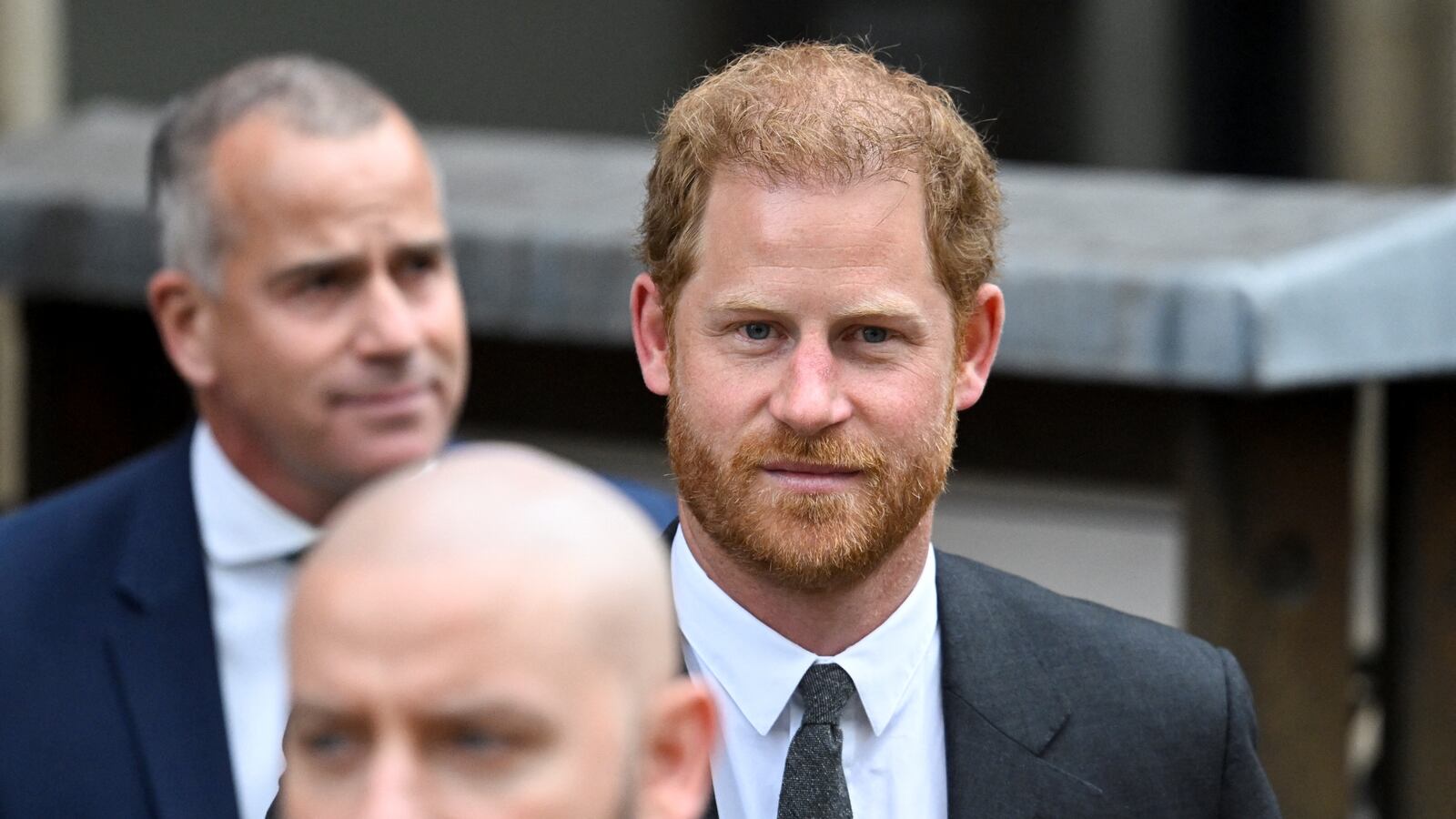 Britain's Prince Harry walks outside the High Court, in London, Britain, March 30, 2023.