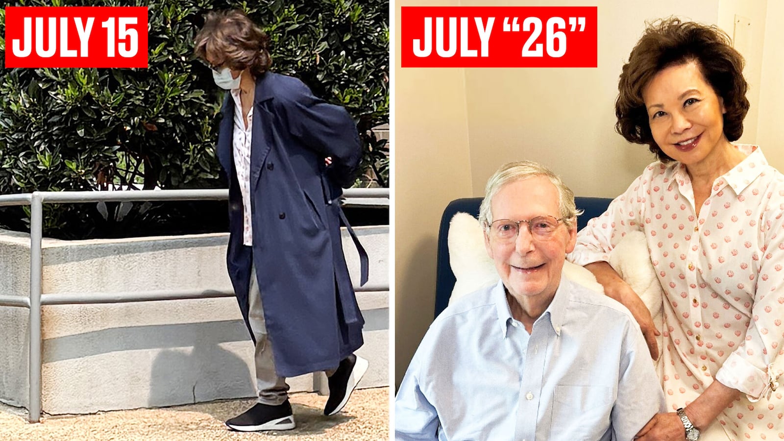 Elaine Chao, Mitch McConnell