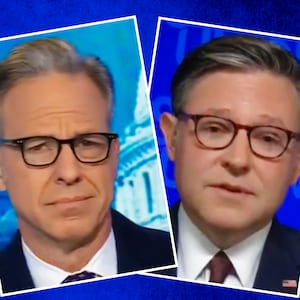 Mike Johnson, Jake Tapper