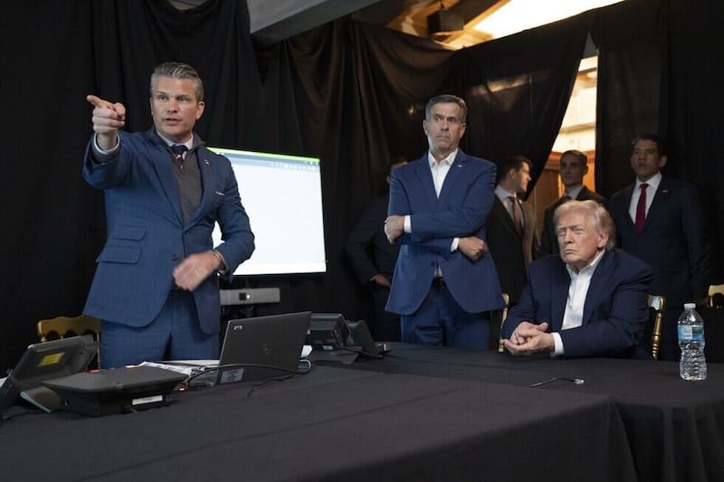 President Donald Trump watches Venezuelan President Nicolas Maduro's capture unfold in Washington, United States on January 3, 2026.