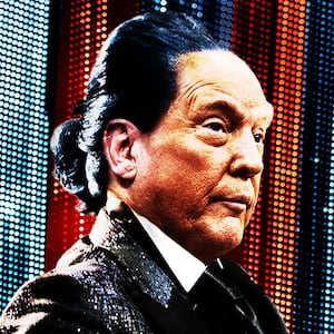 Donald Trump as Caesar Flickman in "The Hunger Games"