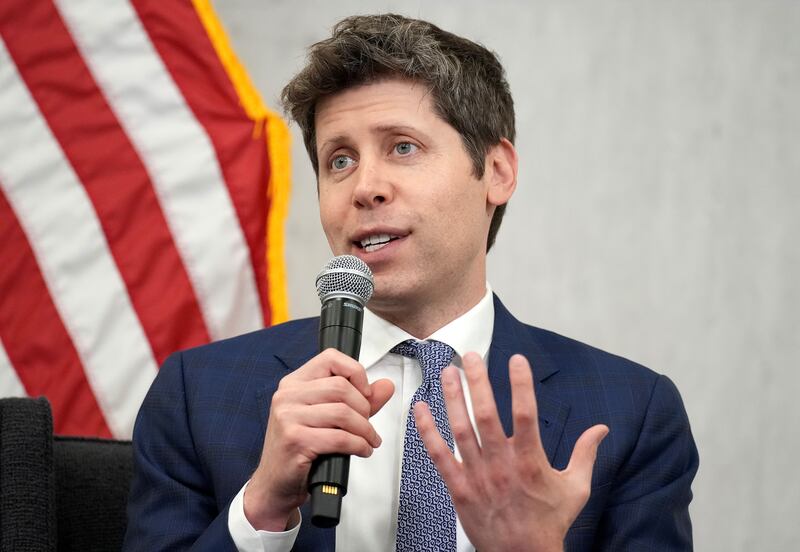 WASHINGTON, DC - JULY 22: Sam Altman, CEO of OpenAI, delivers remarks at the Integrated Review of the Capital Framework for Large Banks Conference at the Federal Reserve on July 22, 2025 in Washington, DC. The conference brings together experts to discuss regulatory policy and the implications on the financial system (Photo by Andrew Harnik/Getty Images)