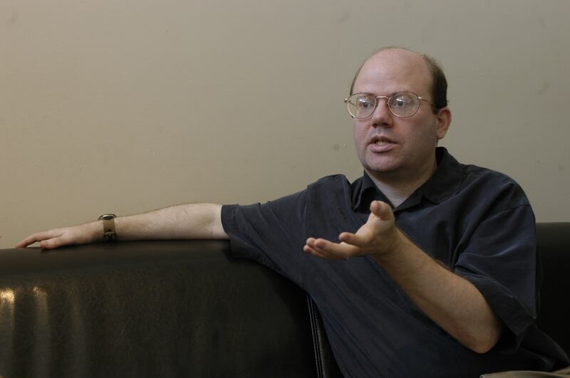 (GERMANY OUT) Larry Sanger, Mitbegründer der Online-Enzyklopaedie Wikipedia, (USA)