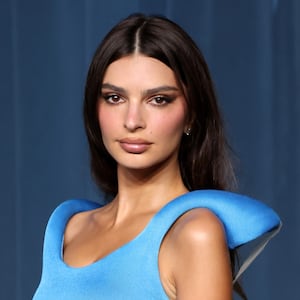 Emily Ratajkowski attends the 5th Annual Academy Museum Gala at the Academy Museum of Motion Pictures on October 18, 2025, in Los Angeles, California.