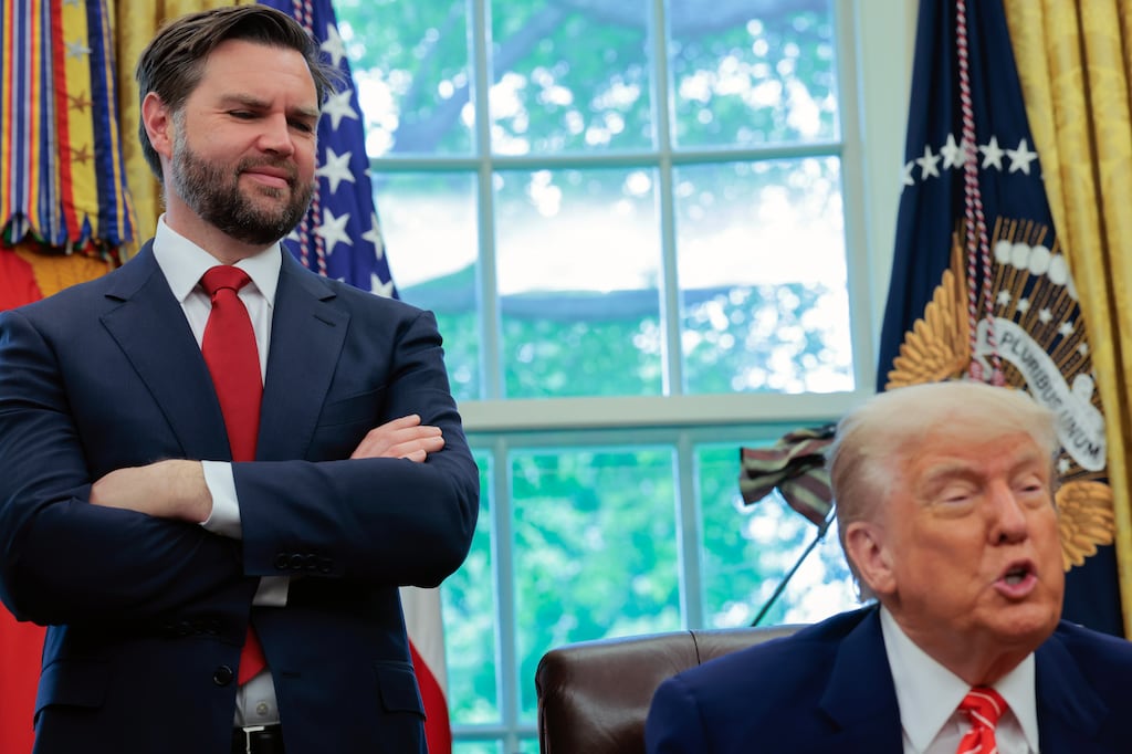 Donald Trump Roasts ‘Little Boy’ JD Vance in Weird WHCD Shooting Story