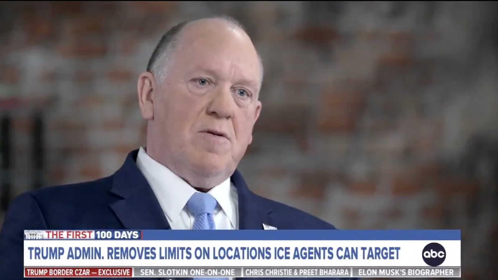 Tom Homan sent a stark warning to crime gang members he believes are as young as 14 years old.