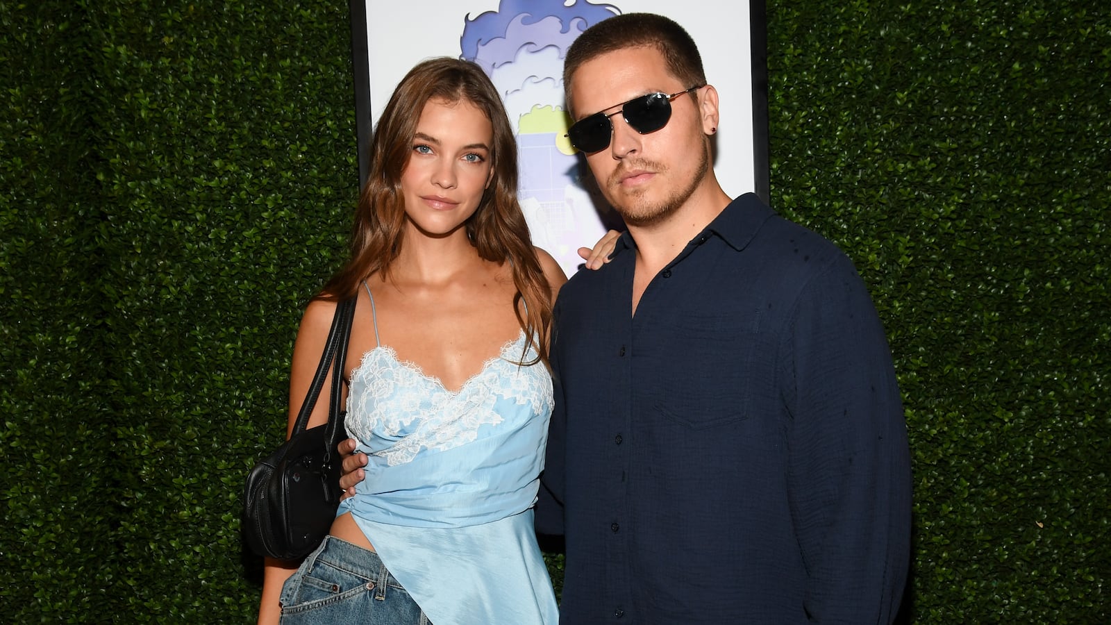 Barbara Palvin, Dylan Sprouse at the 2025 U.S. Open Women's Finals - Blue Carpet held at USTA Billie Jean King National Tennis Center on September 06, 2025 in Queens, New York.