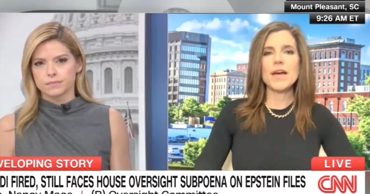 Nancy Mace Sends Bondi an Epstein Files Warning