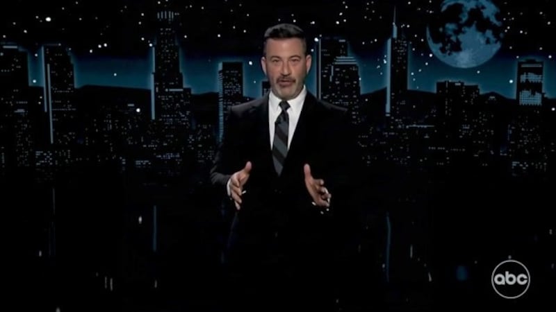 Kimmel roasted Trump on his show Tuesday.