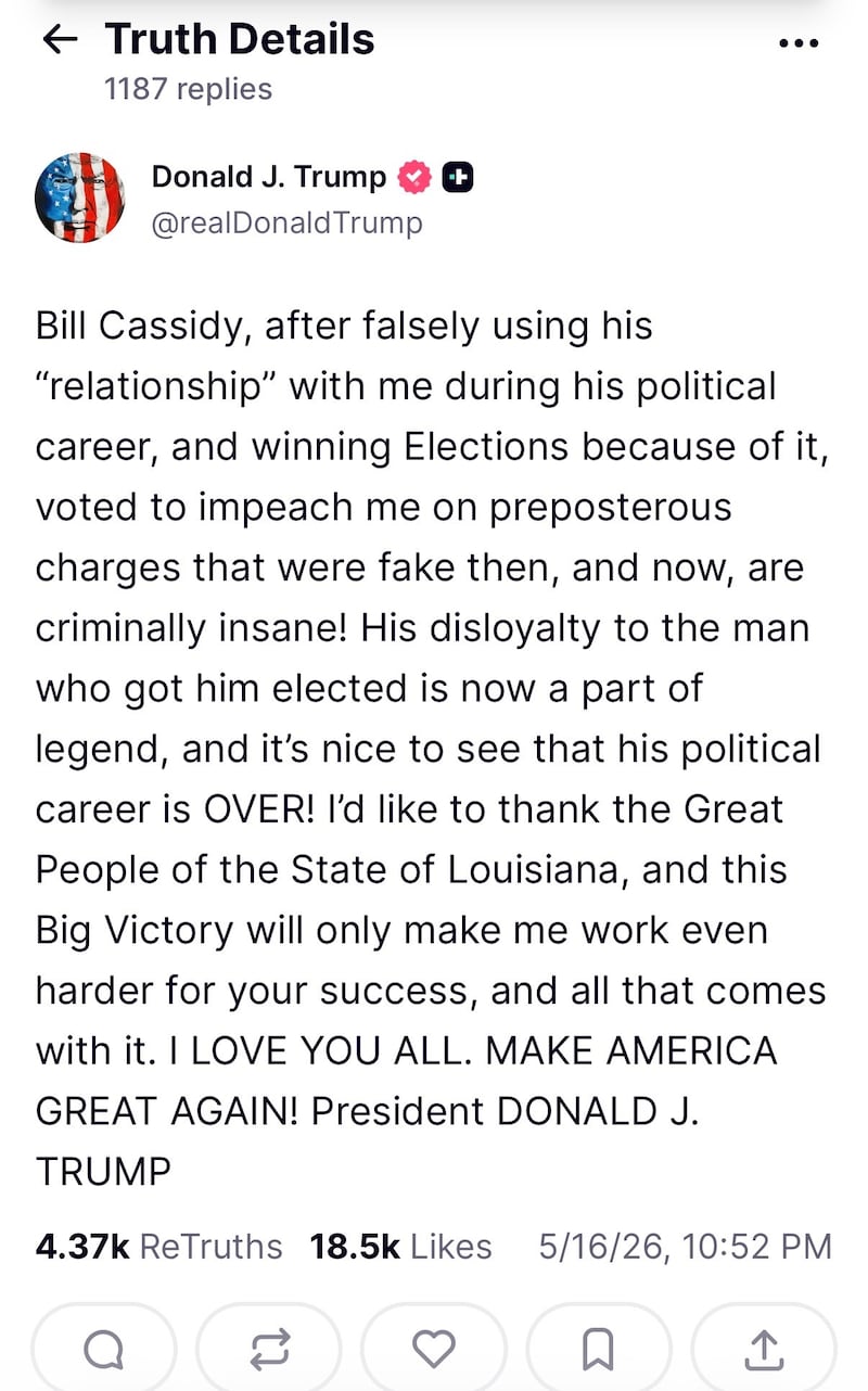 Donald Trump Truth Social