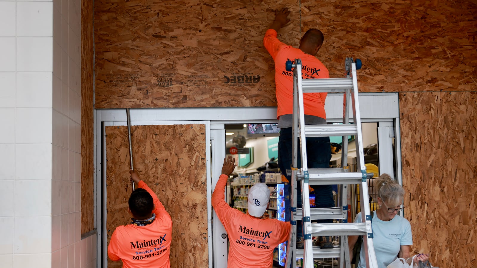 Florida is expected to suffer a Category 4 storm on Thursday.