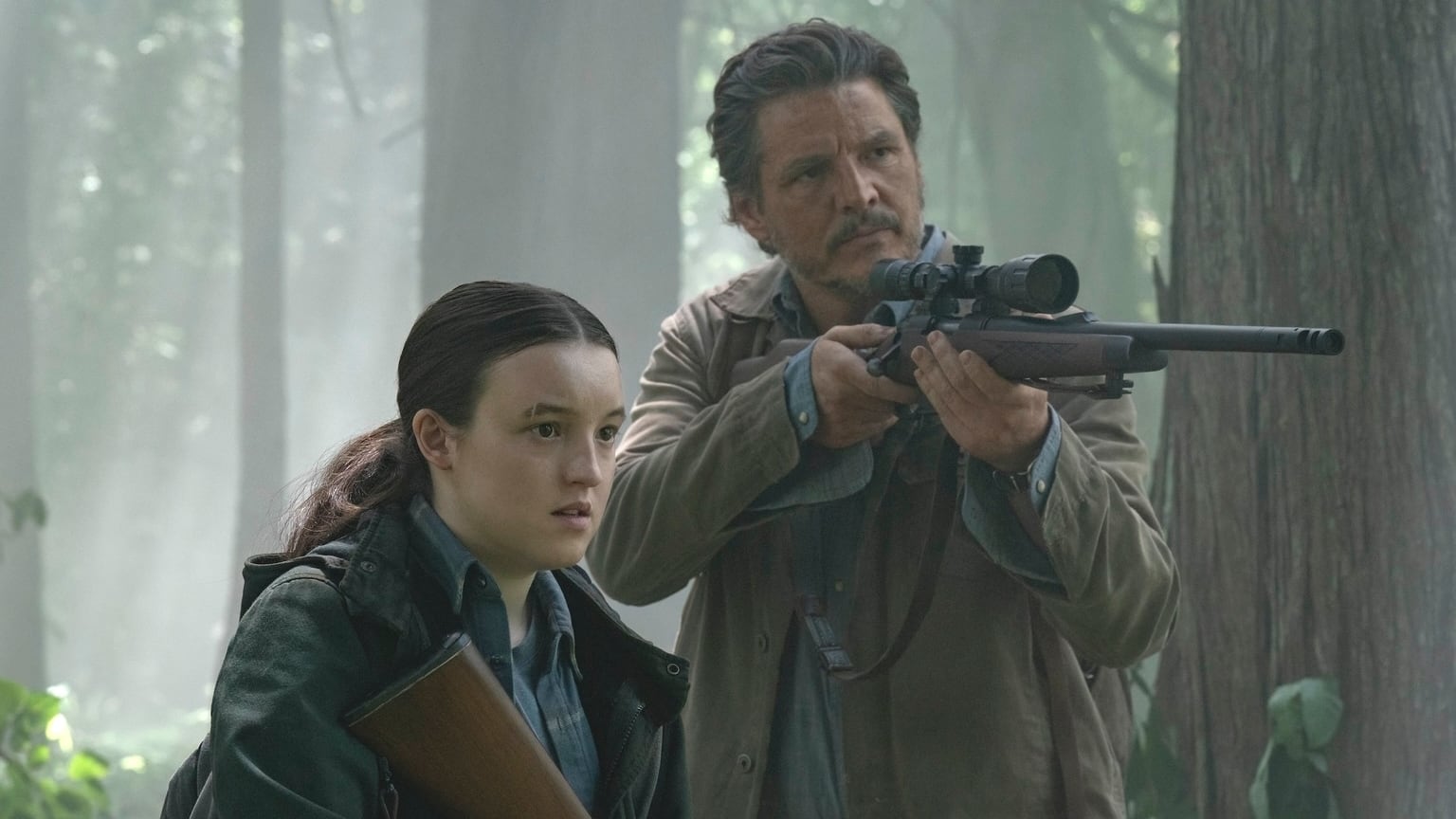 Bella Ramsey and Pedro Pascal