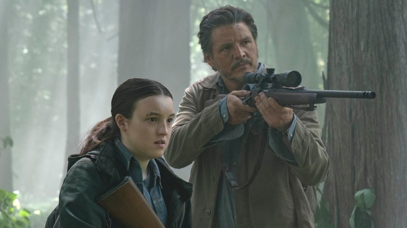 Bella Ramsey and Pedro Pascal