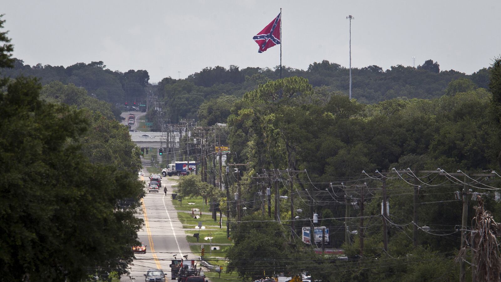 The confederate flag