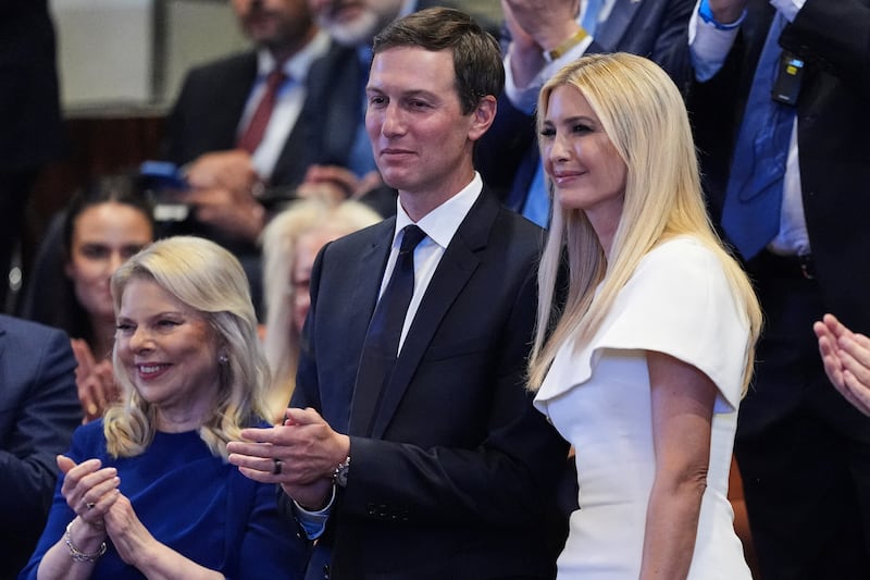 Kushner and Trump started dating in 2005 and got married four years later.