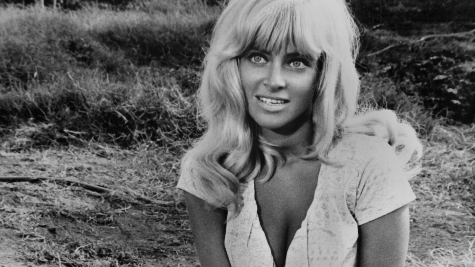 Joy Harmon turned heads in the iconic car wash scene from the film 'Cool Hand Luke', 1967. Photo by Warner Brothers-Seven Arts/Getty Images.