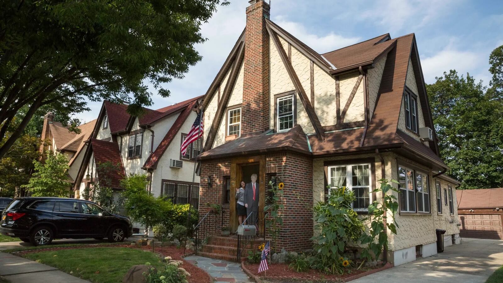 President Trump lived in his New York home up until he was four years-old.