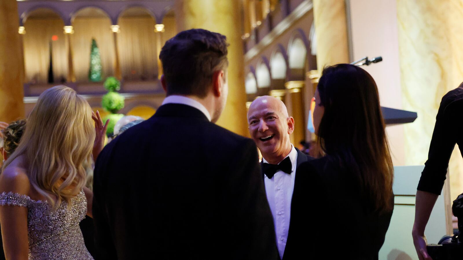 Jeff Bezos and Elon Musk.